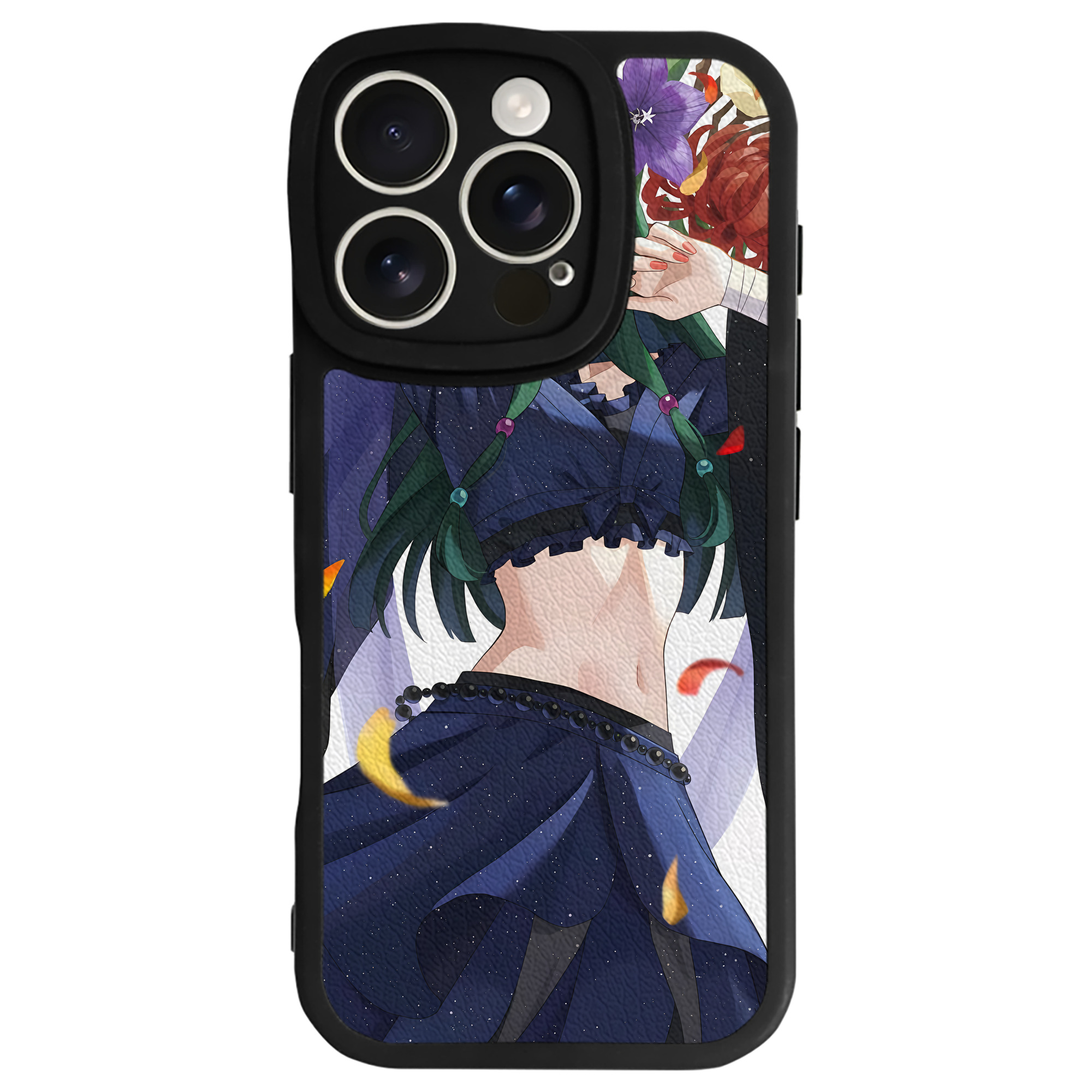 （画像用） 薬屋のひとりごと The Apothecary Diaries 【iPhone 16シリーズ対応】シリコンスマホケース（レザー調） 材質：シリコン